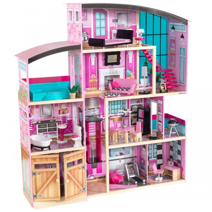 Casuta de papusi Shimmer Mansion DollHouse  Kidkraft